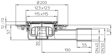 Размеры и чертеж трапа HL90Pr