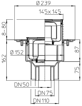 Размеры и чертеж трапа HL3100